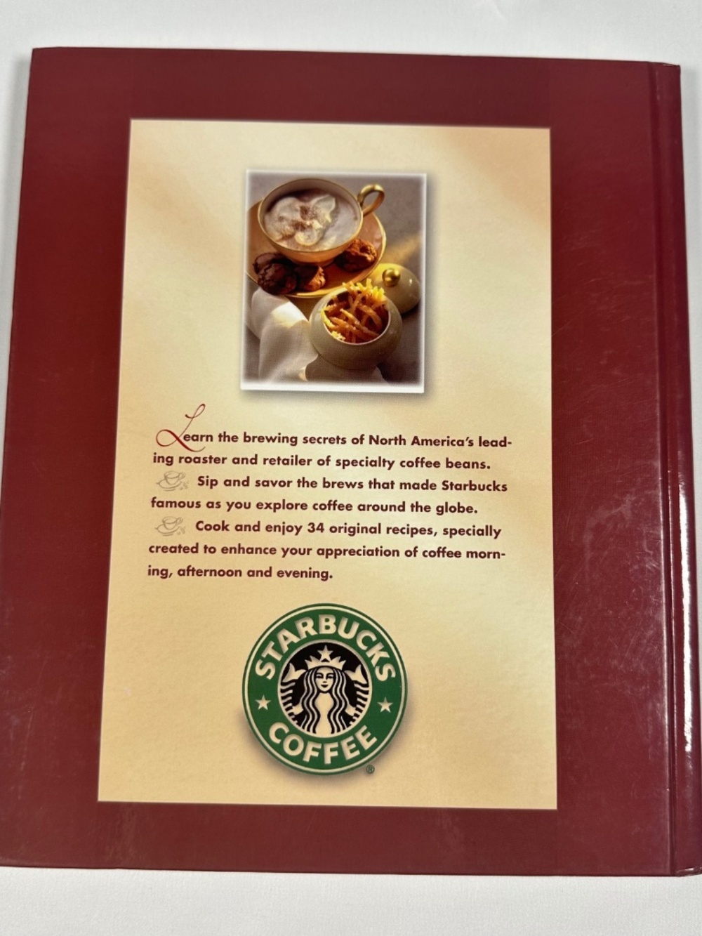 Starbucks Passion for Coffee:A Starbucks Coffee Cookbook 1994 Vintage - Picture 6 of 6